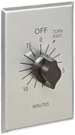 NSI TORK C515M Spring-Wound Twist Timer with Metal Plate and 15-Minute