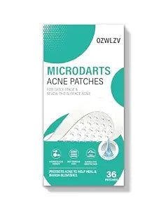 Pimple Patches for Face, 36ct Acne Patches, Microdart & Microneedle Patches