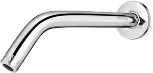Shower Arm with Flange, 8 Inch, Chrome