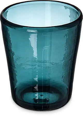 Carlisle FoodService Products Mingle Old Fashioned Cup, Plastic, 14 Ounces, Teal