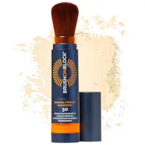 Brush On Block SPF 30 Mineral Powder Sunscreen - Translucent - Refillable