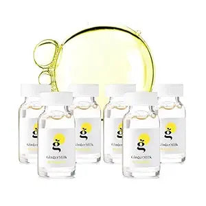 Ginger Milk Ampoule for Hair Loss Control with Biotin (Pack 6 x 0.5 fl oz)