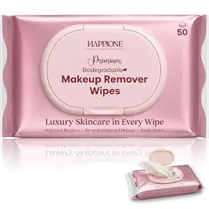 Anti-Aging Micellar Water Makeup Remover Wipes, 50 Ct Face Wipes