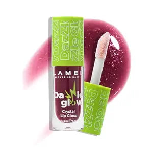 Lamel Dazzle Glow Crystal Lip Gloss ï¿½ï¿½ï¿½ Wine Red Shad