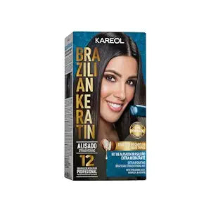 Hydrating Keratin Brazilian Straightening Kit, Formaldehyde Free