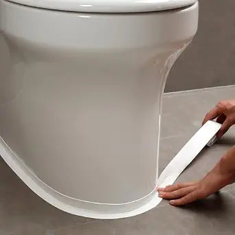 Caulk Tape Waterproof Self Adhesive, No Mess, No Tools Toilet Caulk Tape