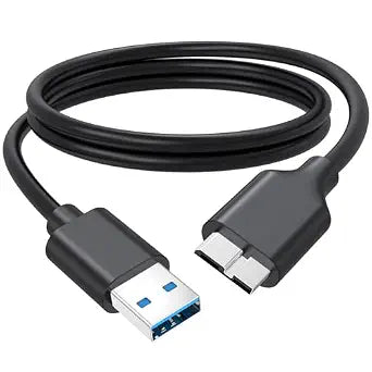 External Hard Drive Cable 3 FT, 5Gbps High Speed USB 3.0 Micro B Cord