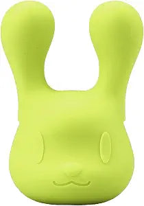 Fourfeet Bunny Shower Head Holder Clip  Durable Silicone Grip for Bathroom  Made in Korea  Secure and Non-Slip Mount for Handheld Showers  Easy to Install for All Ages - Green