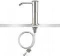 Sink Soap Dispenser, Chrome-Plated ABS Plastic, Kitchen Soap Dispenser, Dispenser Pump with 47" Extension Tube kit
