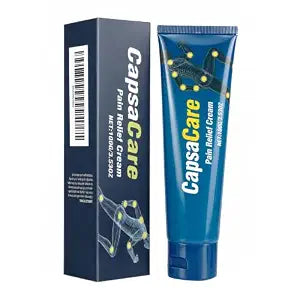 Capsacare Neuropathy Relief Cream with Capsaicin, Arnica, Menthol, Fast Absorbing, Non-Greasy Nerve Cream for Hands, Feet, Legs, Muscles, Waist & Joints, Gentle & All Natural, 100g（1pc