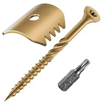 Fence Nail Fastener, Fence Screws,Fence Staple,1-5/8", 50PCS