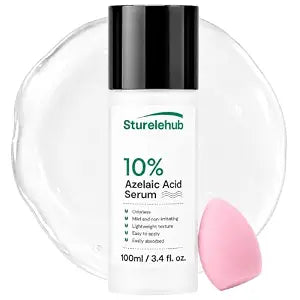Azelaic Acid 10% Serum 100ml, Less Visible Redness for Oily Skin