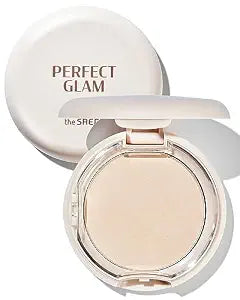 THE SAEM Perfect Glam Glow Pact - Illuminating Face Powder Highlighter Compact for Soft Radiant Glow, 0.35 oz (10g)