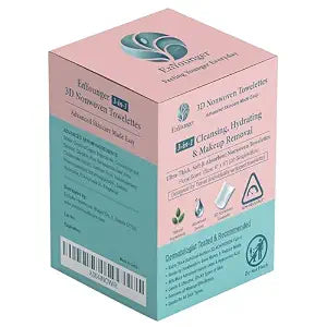3-in-1 Makeup Remover Wipes 20ct Individually Wrapped for Travelï¿½ï¿½ï¿½ï¿½ï¿½ï¿½ï¿½ï¿½ï¿½ Ultra-Thick 3D Nonwoven for Instant Waterproof Makeup Removal, Cleansing & Hydration, Alcohol-Free