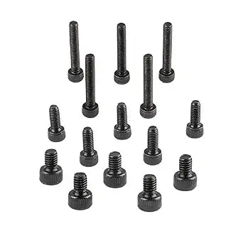 CAMVATE M4 Threaded Screw Pack (15 pcs,M4X8mm,M4X10mm,M4X22mm) - 1955