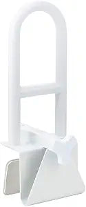 Butizone Bathtub Safety Rail, Medical Adjustable Tub Grab Bar Handle Clamp Safety Handrail Support for Seniors and Elderly