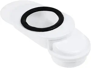 DOITOOL Adjustable Toilet Shifter Flange Adapter for 4.5-6 Inch Offset Toilet Replacement Part Compatible with 3.78-4.33 Inch Drain Bathroom Installation Tool