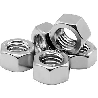 Beduan 50PCS 5/16"-18 Nuts Hardware Nuts for Boats Dock Car