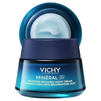VICHY Minéral 89 Moisture Recovery Night Cream, Face Moisturizer, 1.69oz