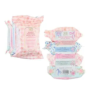 120pc Makeup Remover Wipes Variety Pack - 4-Pack with Watermelon