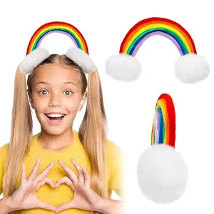 Rainbow Hair Clip Kit Crazy Hair Day