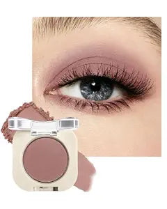 Dusty Rose Mauve Matte Eyeshadow Palette, Single Powder Eyeshadow for Women