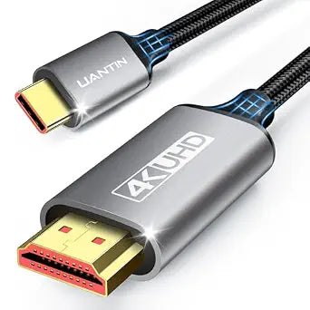 UANTIN USB C to HDMI Cable 6Ft for Home Office 4K High-Speed