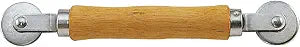 PRIME-LINE Screen Rolling Tool, Spline Roller, Wood Handle & Steel Wheels