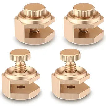 4 Pack Stair Gauge Set, Layout Tool for Framing Square, Gold