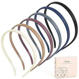 obeoby 6Pcs No Pressure Headbands for Glasses Wearers, Hairbands with Teeth