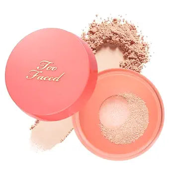 Too Faced Peach Perfector Loose Setting Powder | Translucent, Light Weight, Setting Powder Makeup for Oil Control & Shine Free Finish