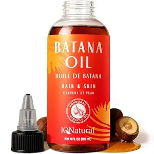 Organic Raw Batana Oil for Hair Growth Oil Women & Men, Pure Natural Batana from Honduras 4oz, Healthy, Thicker, Stronger, Hair Moisturizer for Black Women, Aceite de Batana Para la Caida del Cabello