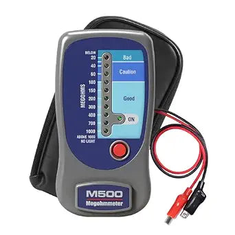M500 Megohmmeter Compatible with Supco, 1000 Megohms for HVAC Testing