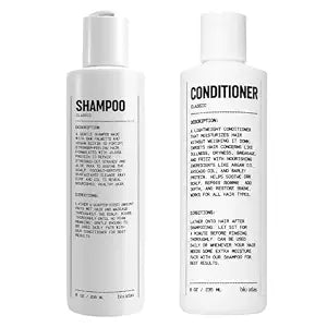 Blu Atlas Men's Natural Shampoo and Conditioner Hair Care Set – 8 oz each