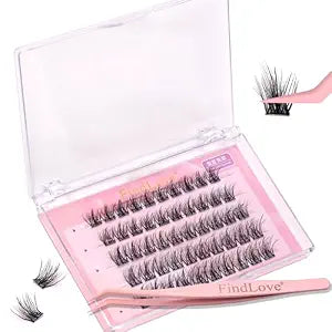 Stick on Lashes Self Adhesive Press on Glueless Gluefree Lash for Women No Glue Needed Natural Eyelash