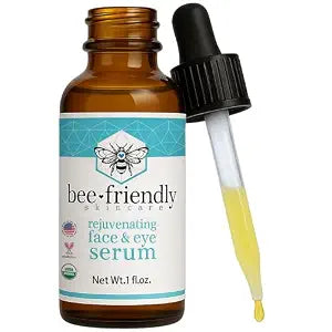 BeeFriendly® Organic Face & Eye Serum, Deep Hydration, Nourishes, 1 oz