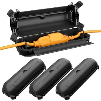 RESTMO 4 Pack Outdoor Plug Cover, Waterproof Outdoor Extension Cord Cover