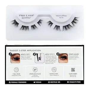 Pro Lash SoftWear Lash Clusters, Volume Wispy No. 10 Black