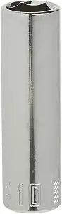 CRAFTSMAN Deep Socket, Metric, 1/4-Inch Drive, 10mm, 6-Point (CMMT44407)