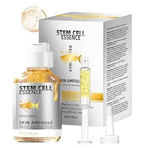 Salmon DNA Serum with PDRN, Microneedling Am-poule for Wrinkles Scars and Skin Repair, Anti-Aging Hydration Booster, Firming Serum With Derma Roller and Pen for Radiant Face or Body