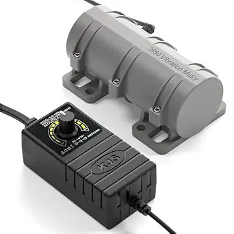 24V DC Motor 3800rpm Strong Vibration Motor Mini Rotary Speed Vibrating Industry Motor DC24V for Electric Massage Bed Chair with Adjustable Speed Power Adapter