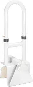 HEPO Bathtub Safety Rail for Elderly, Bathtub Grab Bars with Non-Slip