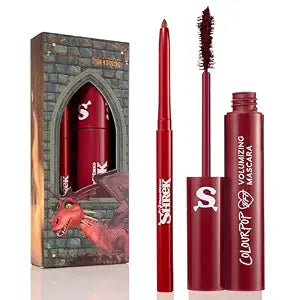 ColourPop x Shrek Multichrome Eyeliner & Mascara Kit - Includes BFF Crï¿½ï¿½ï¿½ï¿½ï¿½ï¿½me Gel Eyeliner in Fire Breath & BFF Volumizing Mascara in Dragon - Travel Size Make