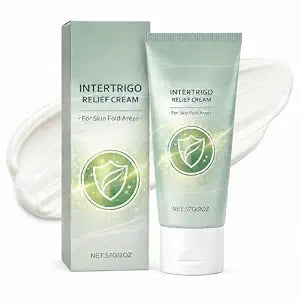 Intertrigo Cream, Skin Fold Care Cream with Zinc Oxide & Undecylenic Acid