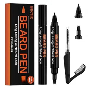 3-Pack Beard Pen Filler for Men, Waterproof & Sweat Proof