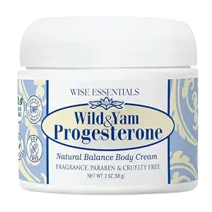 Wise Essentials Wild Yam Progesterone Cream Unscented