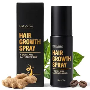 Hair Growth Serum Spray for Women & Men Hair Loss – Biotin & Caffeine, Anti-Thinning Hair Regrowth Oil, Advanced Thickening Formula – 1.7 fl. oz./ 50 ml