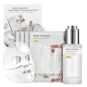 SUNGBOON EDITOR Rejuvenating Combo/Deep Collagen Boost Set(Serum+Mask 4ea)