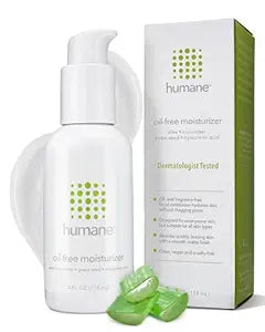 humane Oil-Free Daily Lightweight Face Moisturizer for Acne-Prone Skin