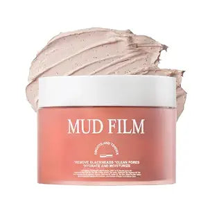 Clay Mask, Blackhead Remover Mud Mask, Deep Cleansing Pore Mask with Patented Sodium Hyaluronate & Natural Plant Extracts, 6.35 oz